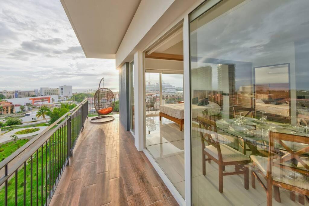 ¡Hermoso Condo con espectacular vista a la bahia!! Puerto Vallarta Exterior foto
