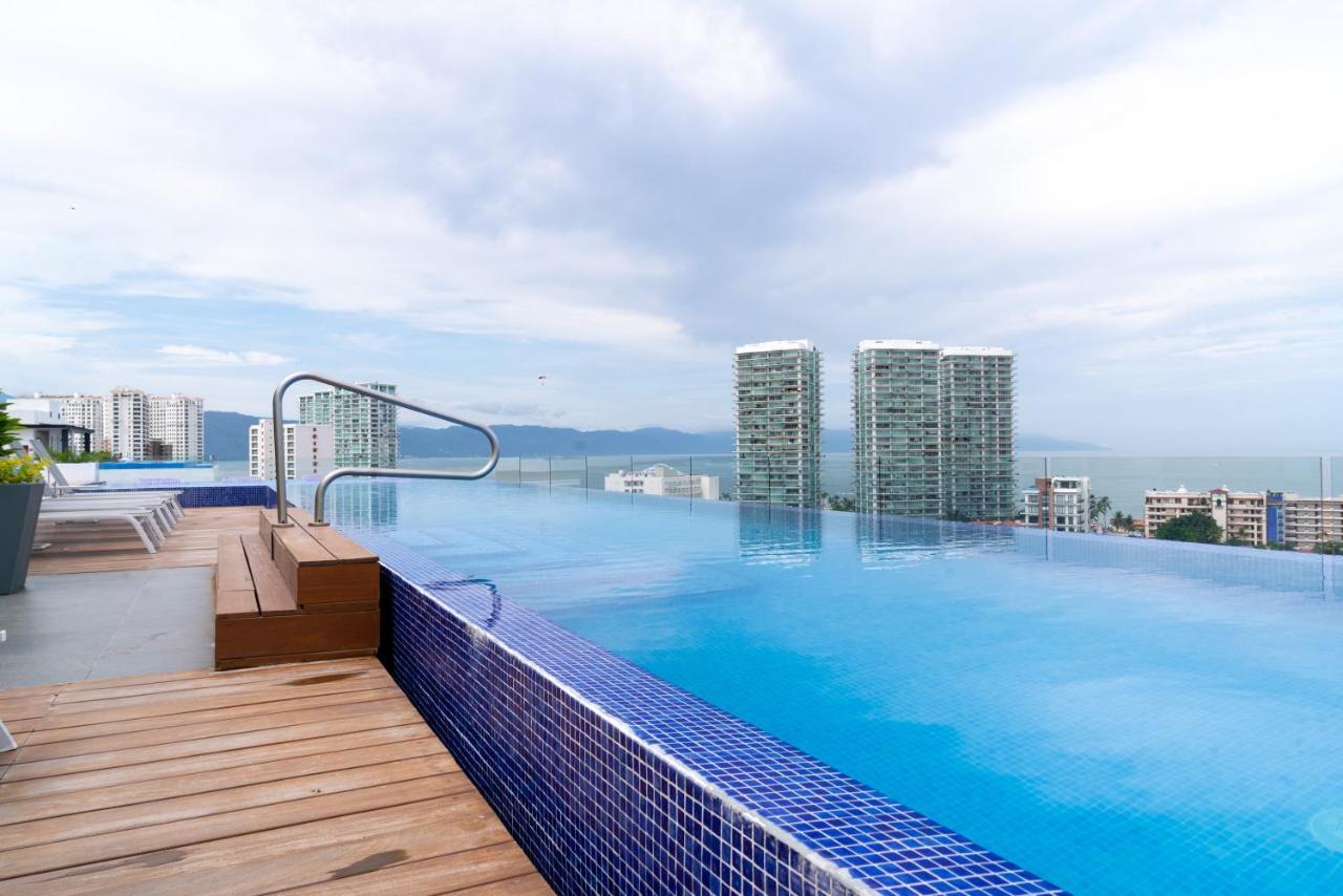 ¡Hermoso Condo con espectacular vista a la bahia!! Puerto Vallarta Exterior foto