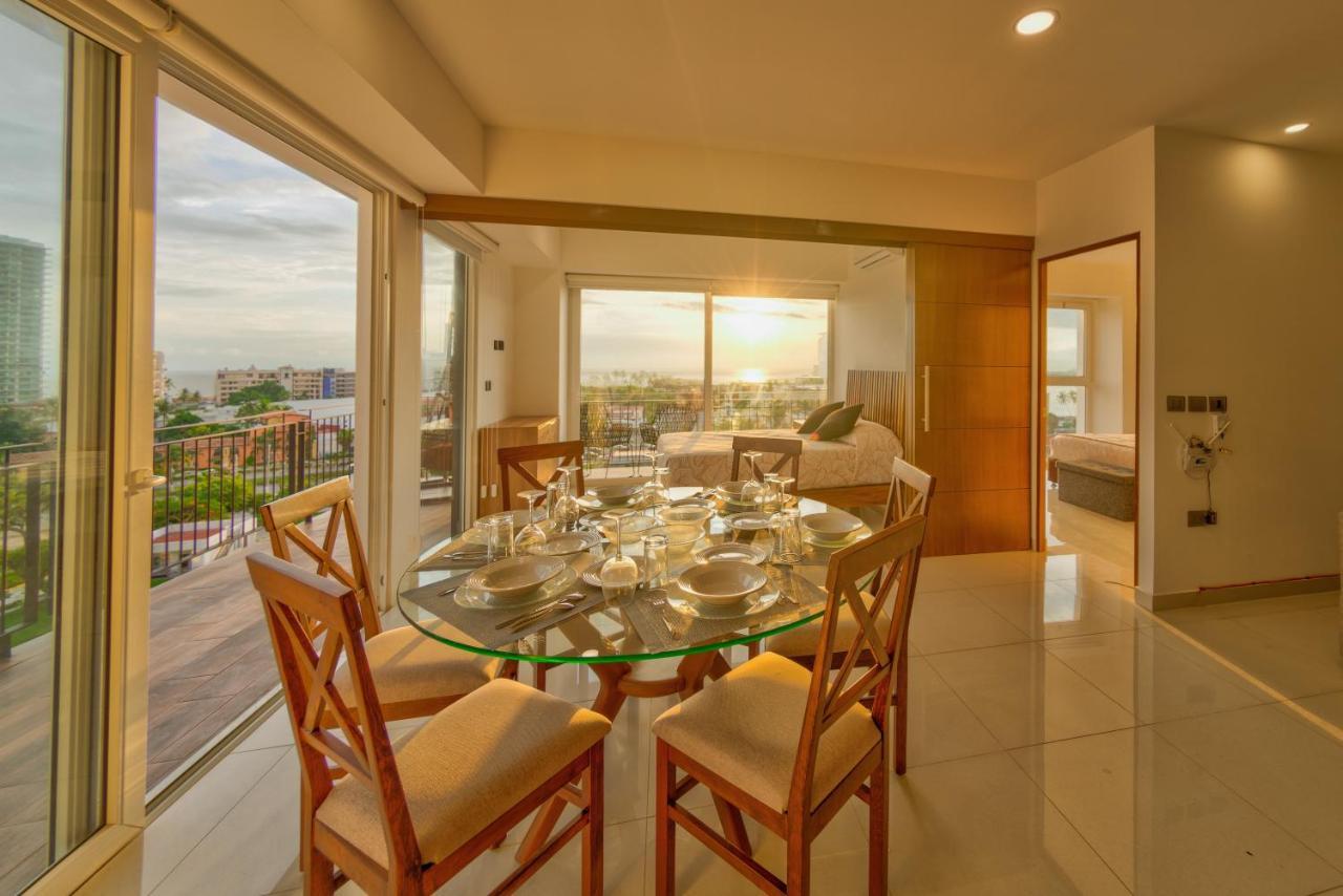 ¡Hermoso Condo con espectacular vista a la bahia!! Puerto Vallarta Exterior foto