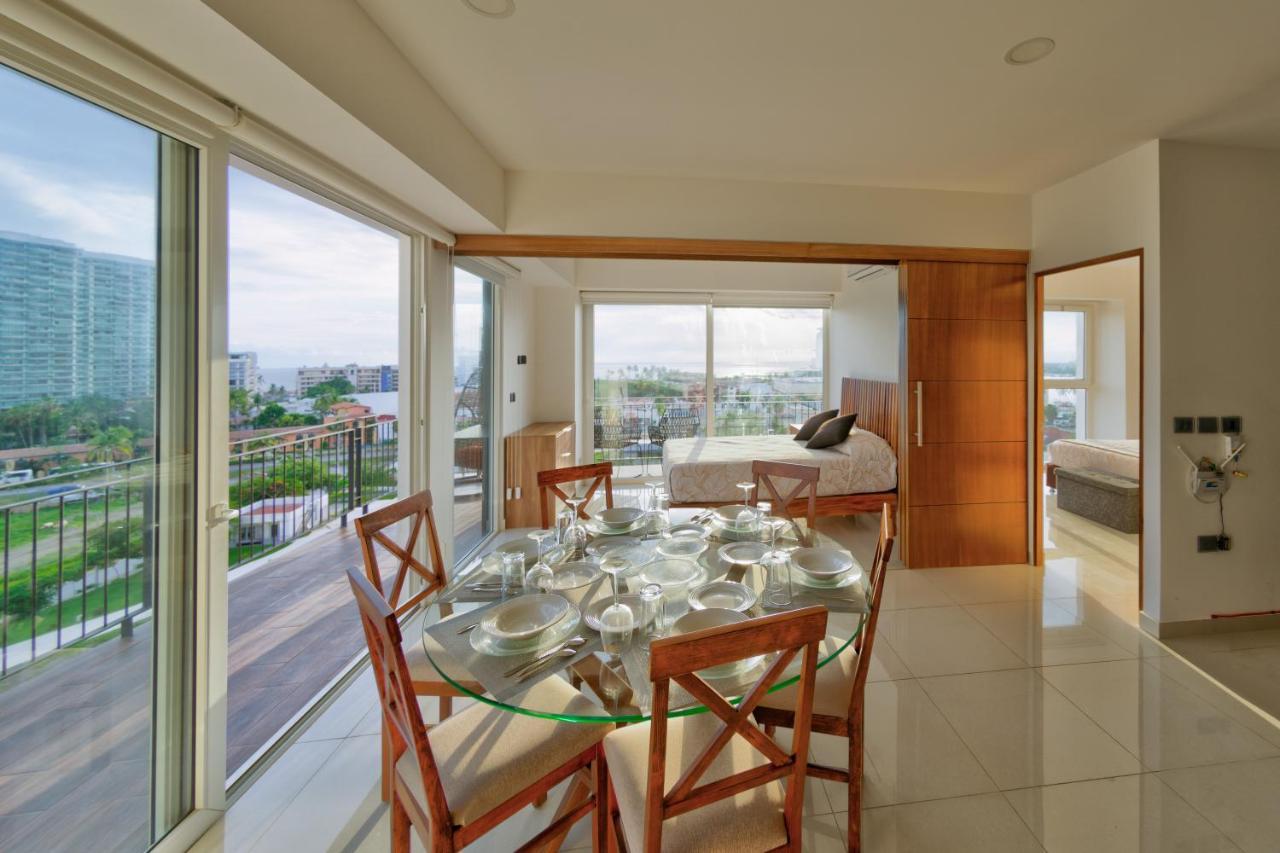 ¡Hermoso Condo con espectacular vista a la bahia!! Puerto Vallarta Exterior foto