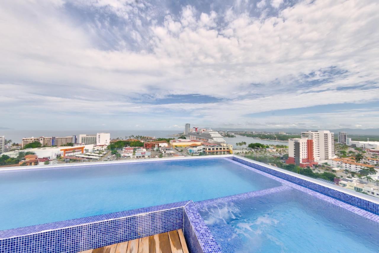¡Hermoso Condo con espectacular vista a la bahia!! Puerto Vallarta Exterior foto