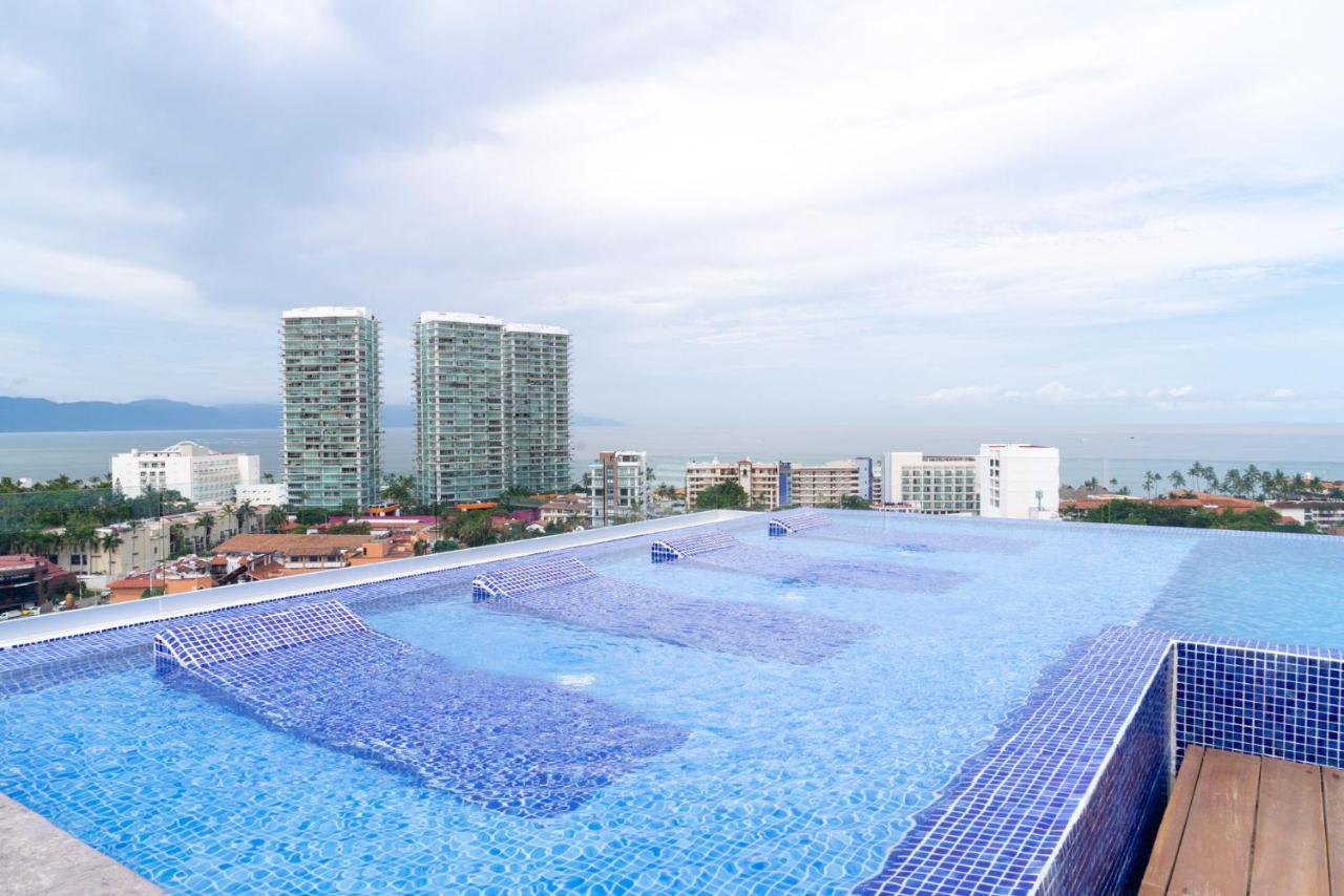¡Hermoso Condo con espectacular vista a la bahia!! Puerto Vallarta Exterior foto